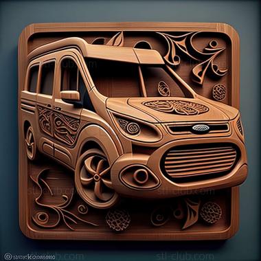 3D мадэль Ford Tourneo Connect (STL)